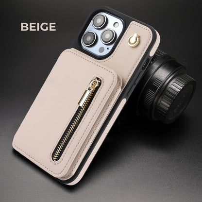 ZipCase Luxe - Crossbody Handyhülle mit Zipper & Kartenfach für Iphone 13-16