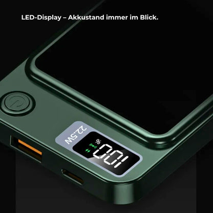 MagCharge Pro – Magnetische Powerbank mit Wireless Fast Charging | 10.000 / 20.000 / 30.000 mAh