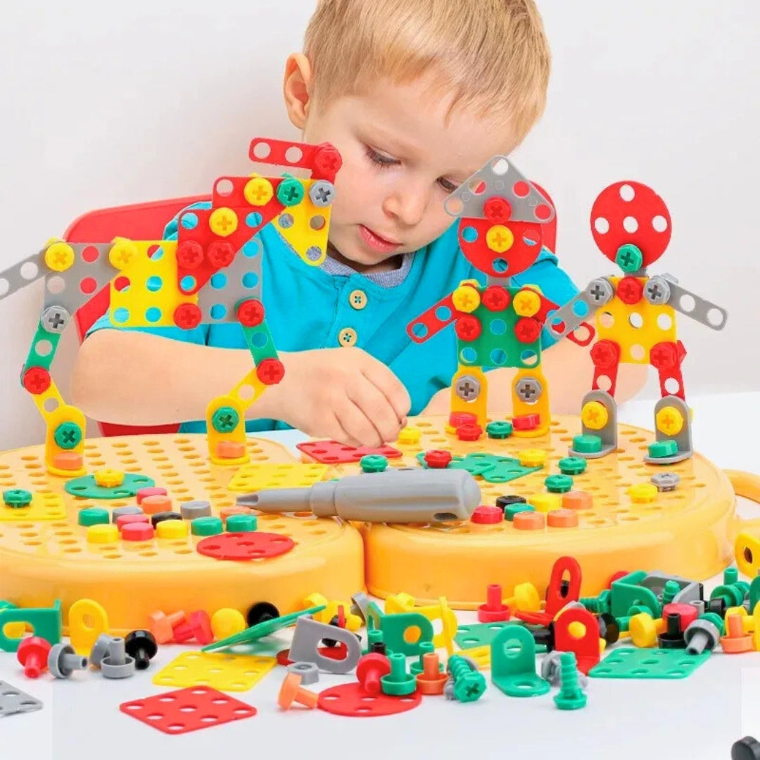 🔧 MontiBox – Kreatives Lernspiel für kleine Baumeister!