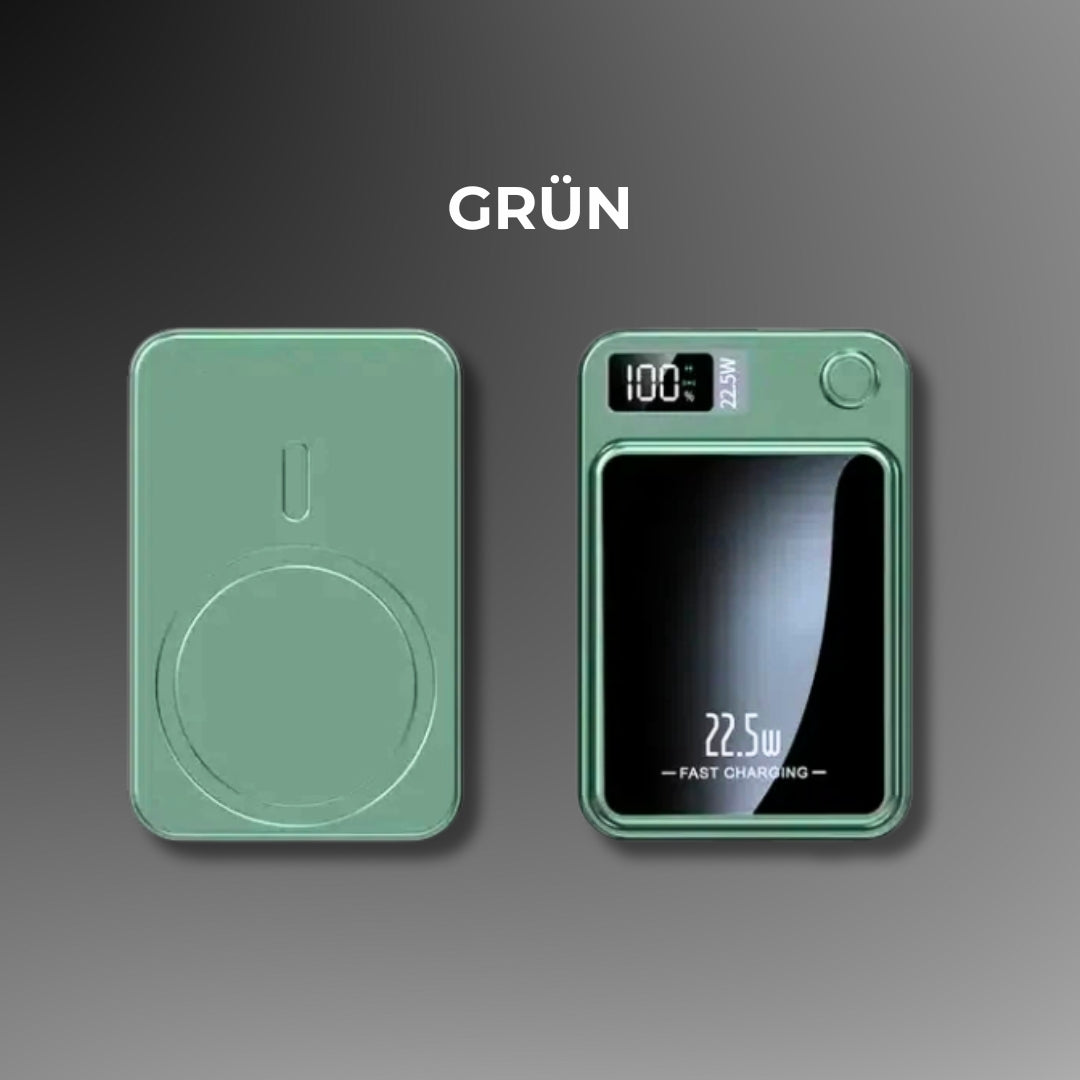 MagCharge Pro – Magnetische Powerbank mit Wireless Fast Charging | 10.000 / 20.000 / 30.000 mAh