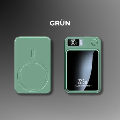 MagCharge Pro – Magnetische Powerbank mit Wireless Fast Charging | 10.000 / 20.000 / 30.000 mAh