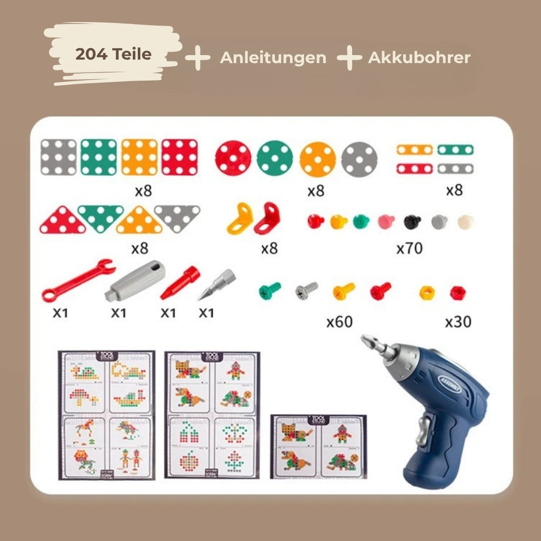 🔧 MontiBox – Kreatives Lernspiel für kleine Baumeister!
