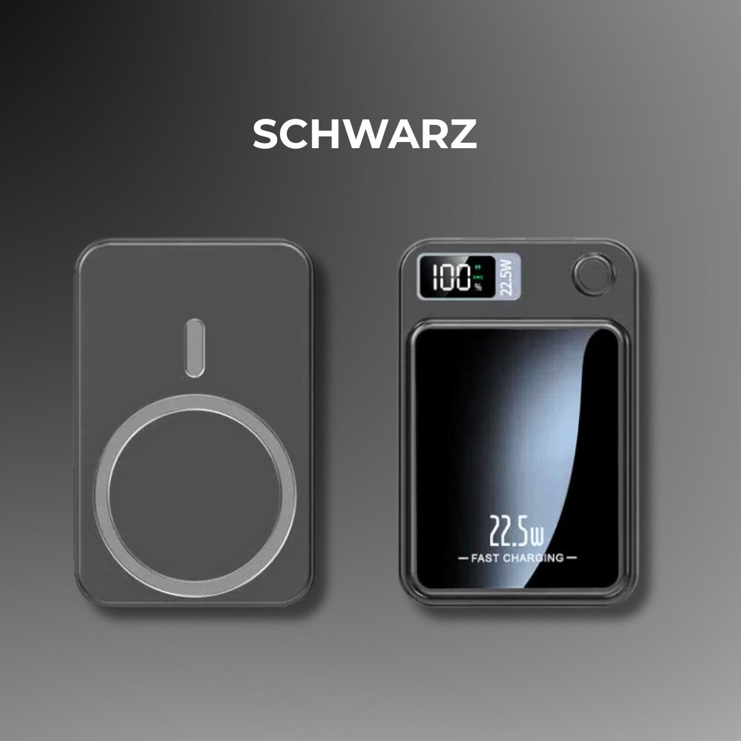 MagCharge Pro – Magnetische Powerbank mit Wireless Fast Charging | 10.000 / 20.000 / 30.000 mAh
